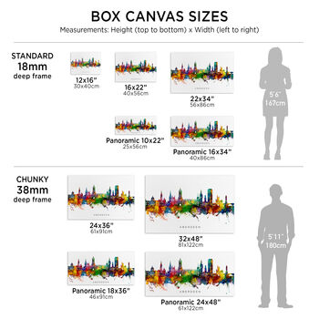 Aberdeen Skyline Cityscape Wall Art Print, 4 of 12