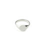 Sterling Silver Round Signet Ring, thumbnail 2 of 5