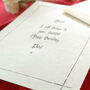 Traitors Style Birthday Faithful Love Letter, thumbnail 8 of 9