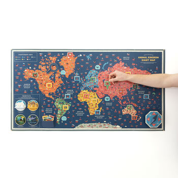 Create An Amazing Animal Kingdom Giant Map, 3 of 6
