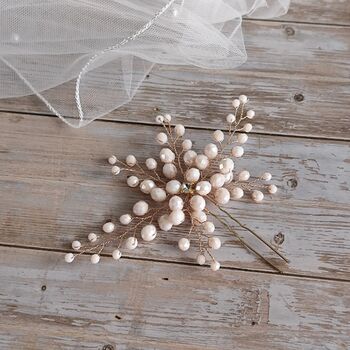 Handmade Crystal Bridal Hair Pin, 3 of 10