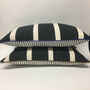 Monochrome Striped Cushion, thumbnail 5 of 5