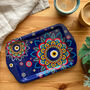 Set Of Two Decorative Metal Tray / Double Sided | Gifts, thumbnail 7 of 9