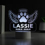 Personalised Pet Memorial LED Light Tribute, thumbnail 1 of 3