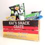 Personalised England Flag Snack Crate Father's Day Gift, thumbnail 2 of 5