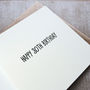 Personalised Gold Star Of Greatness Greetings Card, thumbnail 5 of 6