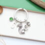 Personalised Cute Squirrel And Acorn Keyring Nature Lover Gift, thumbnail 6 of 11