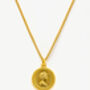 Gold Necklace With Reversible Coin Pendant, Ancient Roman Pendant, thumbnail 6 of 8