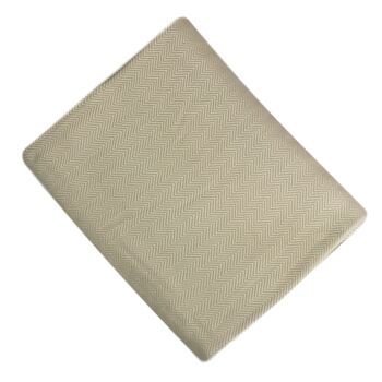 Handwoven Cotton Herringbone King Size Blanket, 6 of 8