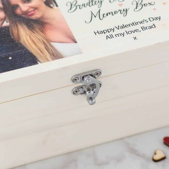 Personalised Wooden Photo Memory Box, 3 of 4