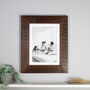 Reclaimed Timber Picture Frame Wedding Gift Idea, thumbnail 1 of 7