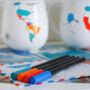 Europe Map Colour In Mug With Ceramic Colouring Pen, thumbnail 6 of 7