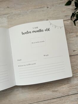My First Year Baby Record Book | Baby Memory Book, 6 of 12