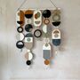 Modern Wall Sculpture Mid Century Decor Geometric Wall Hanging, thumbnail 3 of 8