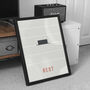 Minim Note Rest Print | Music Theory Poster, thumbnail 8 of 10