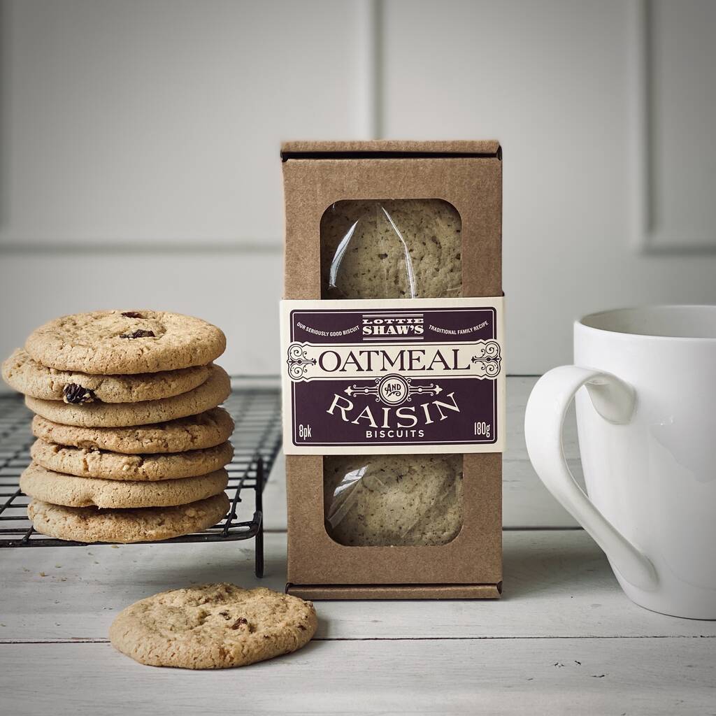 luxury biscuit gift box by lottie shaw's | notonthehighstreet.com