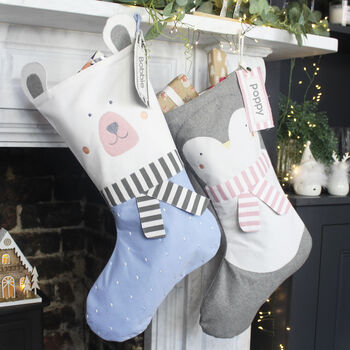 Personalised Animal Christmas Stockings, 8 of 10