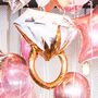 Diamond Engagement Ring Party Balloon, thumbnail 1 of 2