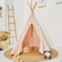 Personalised Thumbelina Pink Teepee Tent, thumbnail 3 of 6
