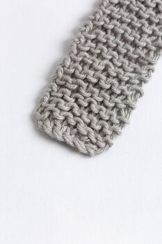 Mens Tie Duo Knitting Kit, 5 of 9