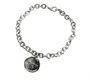 Personalised Silver Honey Bee Coin Bracelet, thumbnail 1 of 4
