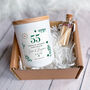 Emerald 55 Years Candle Personalised Gift, thumbnail 1 of 7