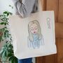 Personalised 'Miss Pretty Chic' Custom Tote Bag, thumbnail 1 of 9