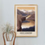 Loch Lomond National Park Travel Poster Art Print, thumbnail 5 of 8