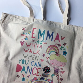 Personalised Dancer Bag, 9 of 9