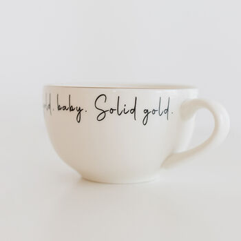 Hidden Message Mug You Are Gold, 8 of 11