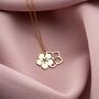New Beginnings Sakura Blossom Necklace, thumbnail 7 of 9