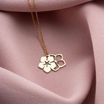 New Beginnings Sakura Blossom Necklace, 7 of 9