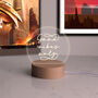 Engraved 'Good Vibes Only' Mini Desk Lamp, thumbnail 5 of 7