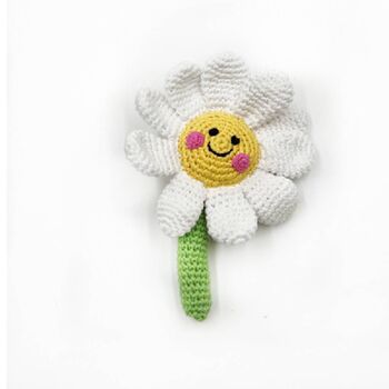 Handmade Daisy White Fair Trade Toy, 2 of 3