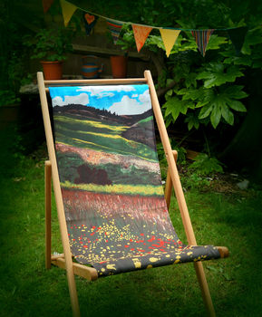 Hammond Landscape Painting Art Print Deckchair Santa Fe, 7 of 12