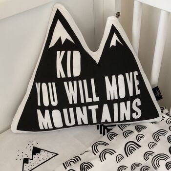 'Kid You Will Move Mountains' Pillow, 2 of 4