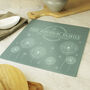 Personalised Dandelion Glass Chopping Board For Home, thumbnail 1 of 2