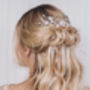 Small Crystal Bridal Hair Vine Comb Small Sydney, thumbnail 5 of 7