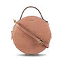Initial Personalised Croc Leather Circle Bag, thumbnail 7 of 7