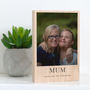 Personalised Thank You Gift For Mum Wood Block, thumbnail 4 of 5