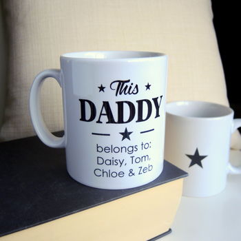 Personalised This Daddy Mug, 2 of 7