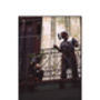 Young Boy And Grandad On Balcony Photographic Art Print, thumbnail 3 of 4