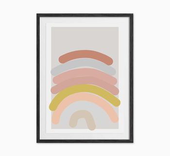 Abstract Rainbow Art Print, 2 of 3