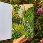Rose Cottage Garden Art Card, thumbnail 3 of 3