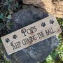 Hand Engraved Wooden Pet Memorial Plaque, thumbnail 8 of 8