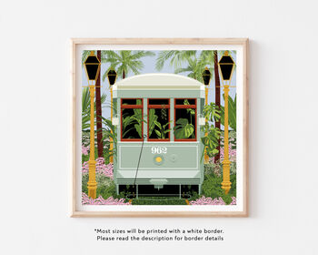 Streetcar In New Orleans Art Print, 3 of 3