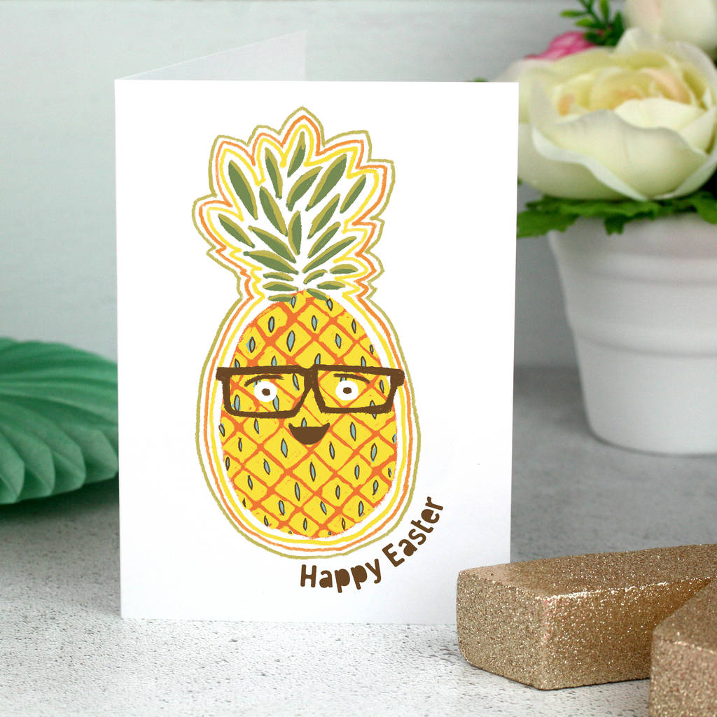 Personalised Pineapple Card By So Close