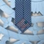 Mpatapo Hand Finished African Design Silk Tie, thumbnail 2 of 3