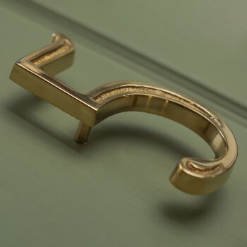 Premium Floating Engraved House Numbers In Brass Finish, 12 of 12