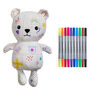 Colour In And Doodle Artie Bear + 10 Pens Colouring Kit, thumbnail 9 of 10